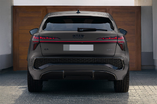 Full Rear View of Audi Q3 Sportback