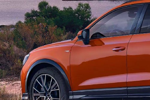 Audi Q3 Drivers Side Mirror Rear Angle