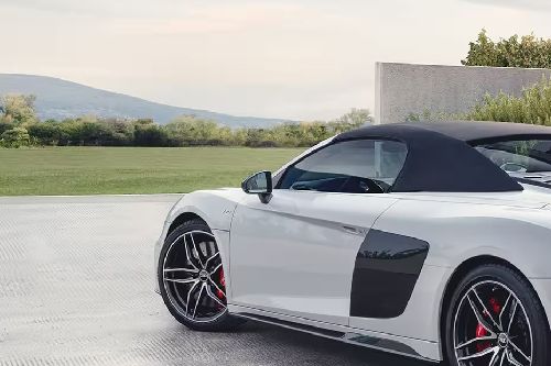 Audi R8 Spyder Drivers Side Mirror Rear Angle