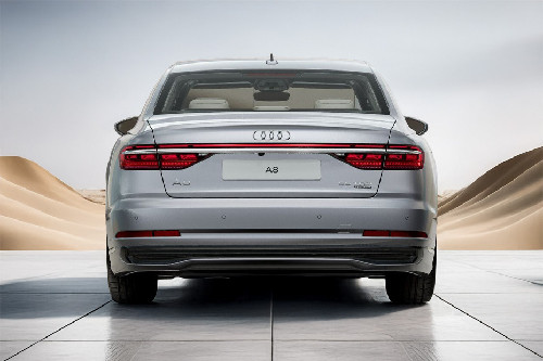 Full Rear View of Audi A8