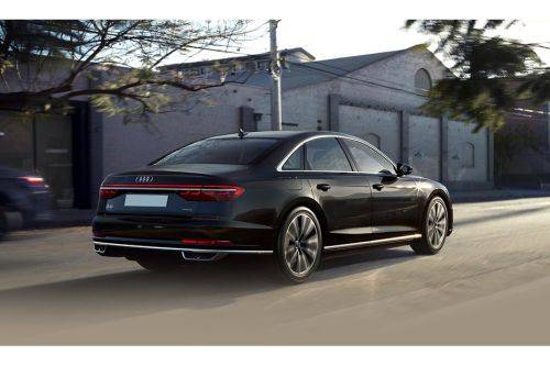 A8 Rear angle view