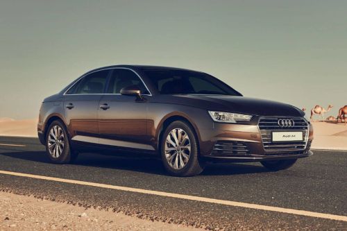 Audi A4 Front Cross Side View