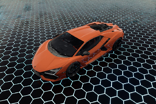 Revuelto Front angle low view