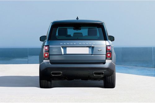 Full Rear View of Land Rover Range Rover
