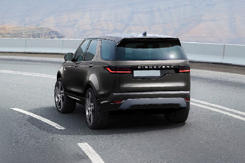 Full Rear View of Land Rover Discovery