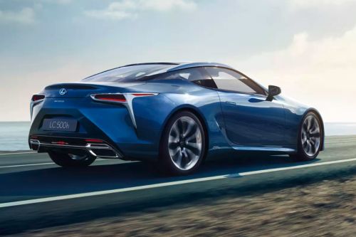 LC Hybid Rear angle view