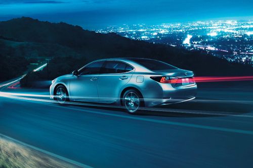 Rear Cross View of Lexus ES