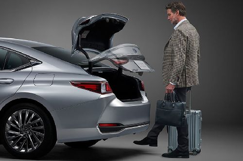 Trunk Open Closer View of ES Hybrid