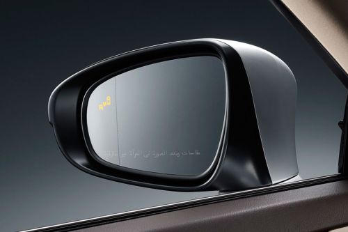 Lexus ES (2013-2021) Drivers Side Mirror Rear Angle