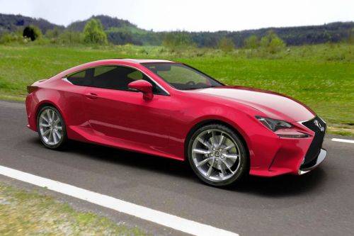 Lexus RC Front Medium View