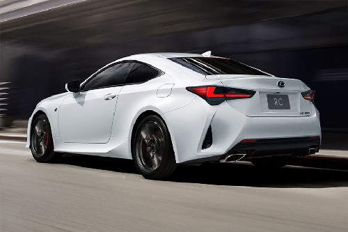 Rear Medium View of Lexus RC