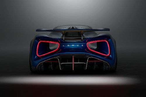 Full Rear View of Lotus EVIJA