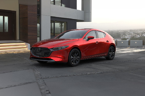 3 Hatchback Front angle low view