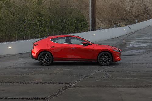 3 Hatchback Medium Angle Front View