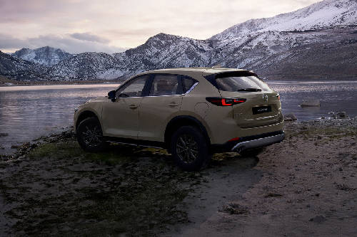 CX-5 Rear angle view