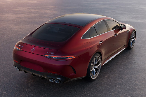 AMG GT 4 DOOR Rear angle view