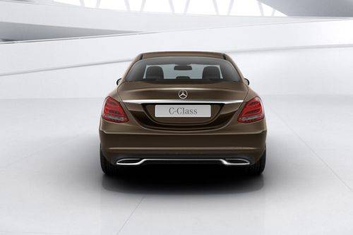 Full Rear View of Mercedes-Benz C-Class Sedan