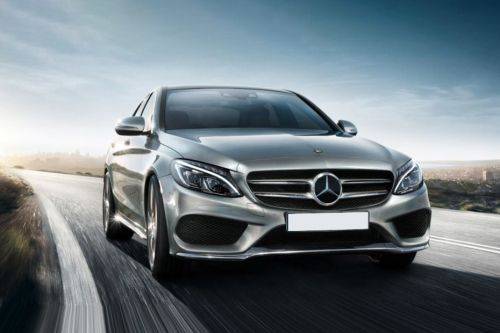 C-Class Sedan Medium Angle Front View