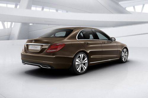 C-Class Sedan Rear angle view