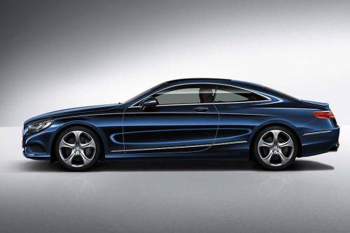 S-Class Coupe Side view