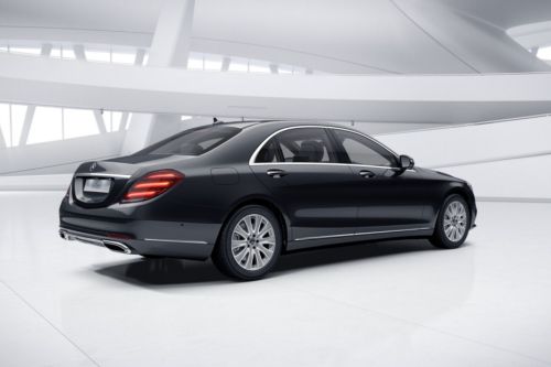 S-Class Sedan Rear angle view