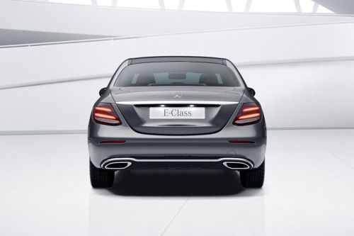 Full Rear View of Mercedes-Benz E-Class Sedan
