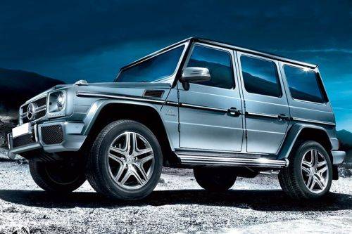 Mercedes-Benz G-Class Front Angle High View