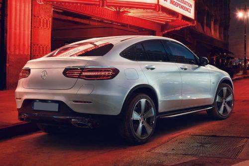GLC-Class Coupe Rear Low Angle View
