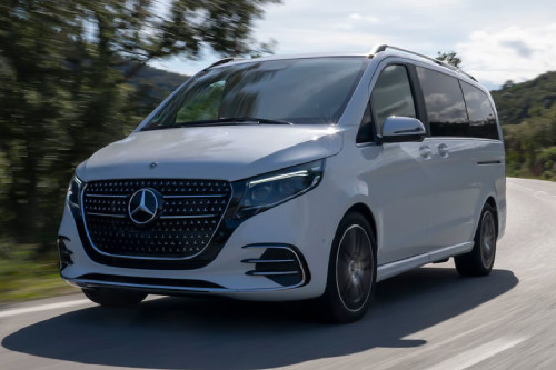 V-Class Front angle low view