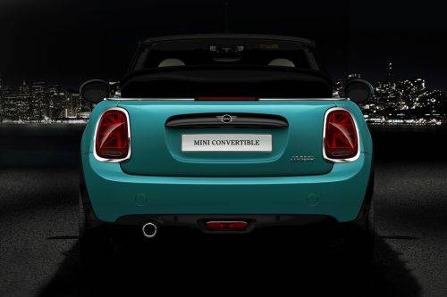 Full Rear View of Mini Cabrio