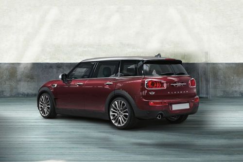 Rear Cross Side View of Mini Clubman