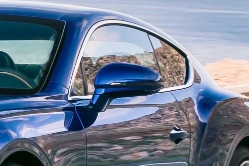 Bentley Continental Drivers Side Mirror Front Angle