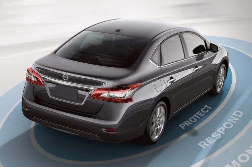 Sentra (2022-2023) Rear angle view