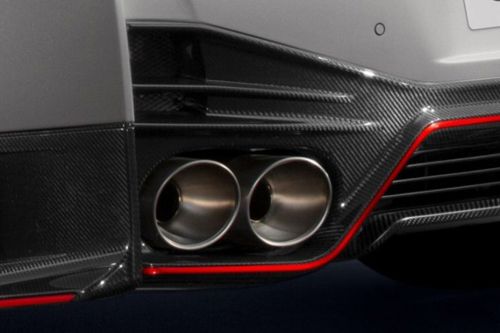 Exhaust Pipe of Nissan GT-R Nismo