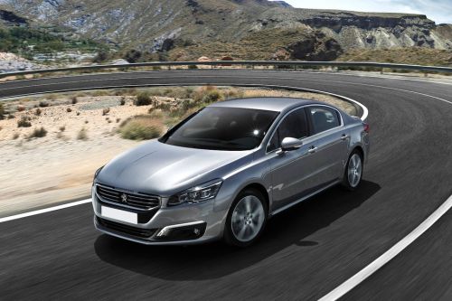 Peugeot 508 (2012-2022) Front Angle High View