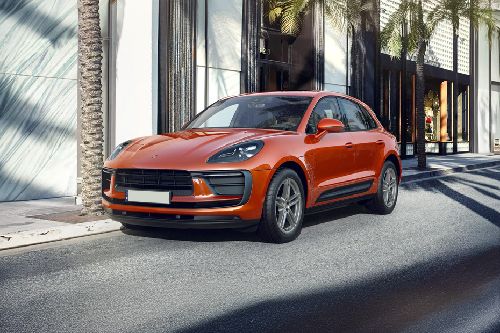 Macan Front angle low view