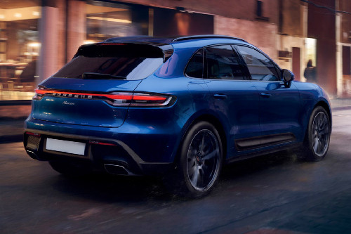 Macan Rear angle view Macan Rear angle view