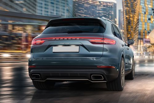 Full Rear View of Porsche Cayenne  (2022-2024)