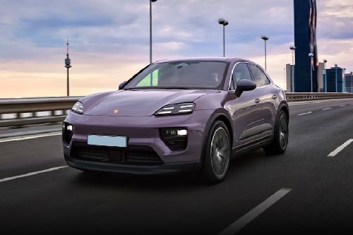 Porsche Macan Electric Front Side View