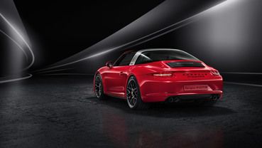 911 Targa 4 GTS Side view