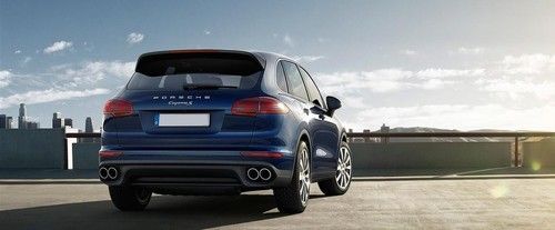 Cayenne S Rear Low Angle View