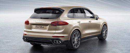 Cayenne Turbo Side view