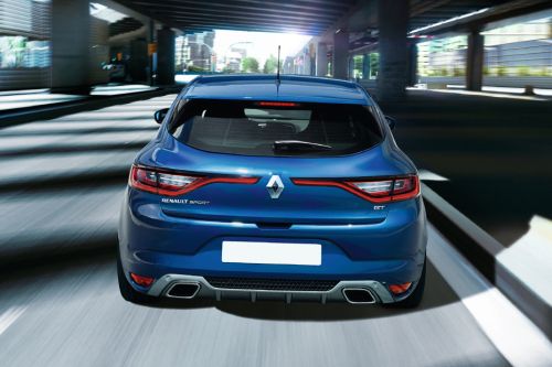 Full Rear View of Renault Megane GT