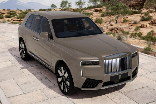 Rolls Royce Cullinan Front Medium View Rolls Royce Cullinan Front Medium View