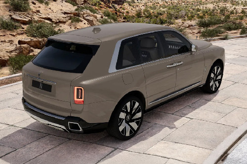 Cullinan Rear angle view Cullinan Rear angle view