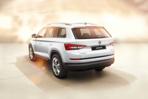 Rear Cross Side View of Skoda Kodiaq (2022-2024)