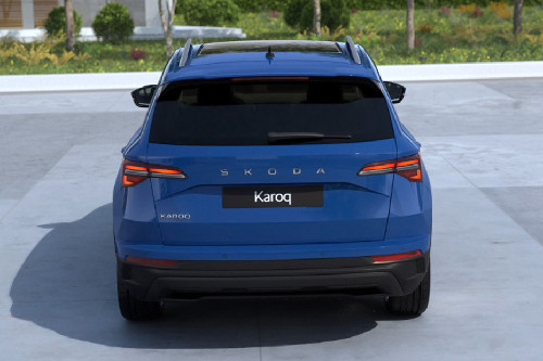 Full Rear View of Skoda Karoq