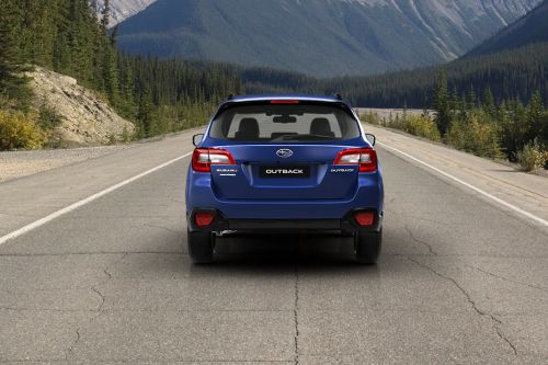 Full Rear View of Subaru Outback (2012-2021)