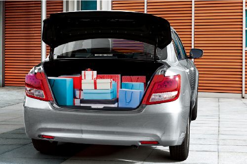 Trunk Open Closer View of Dzire (2021-2024)