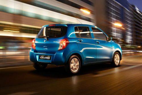 Celerio Rear angle view